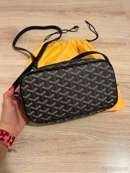 Goyard crossbody kabelka Cap-vert PM - čierna (GO5) - 5