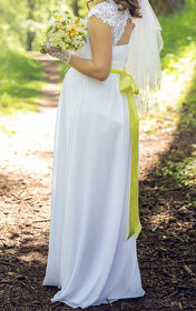 Svadobné, tehotenské šaty - 5