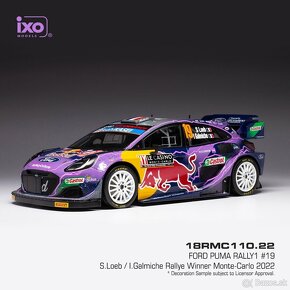 Modely Ford Puma Rally1 1:18 IXO - 5