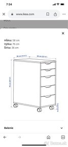 Ikea ALEX zásuvkový diel - 5