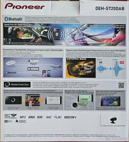 Predám 1 din autoradio Pioneer DEH S720DAB - 5