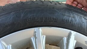 Predám kolesa s pneu zimne 205/55 R16 91H - 5