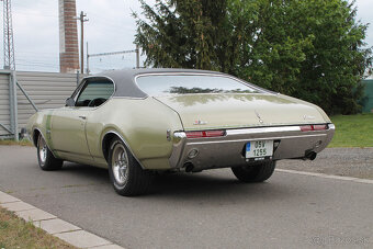 1968 Oldsmobile Cutlass 455 V8, manuál, brutální muscle - 5