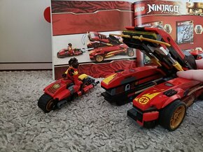 Lego NINJAGO 71737 Kayove červené auto - 5