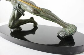 art deco skulptúra,J.Rudens - 5