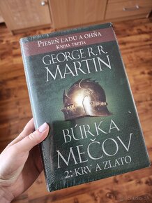 Predám knihy od George R. R. Martin - Hra o tróny - 5