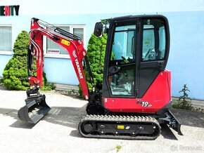 Yanmar SV19VT japonské pasove rypadlo (2 ton) minibager - 5