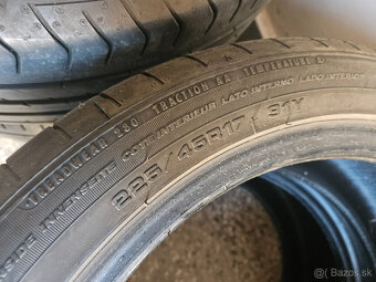 Letná sada pneumatík zn. Fulda 225/45r17 - 5