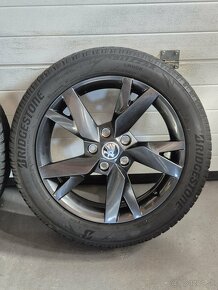 Hliníkové Disky 5x112 R17 ET46 Škoda Octavia Black - 5