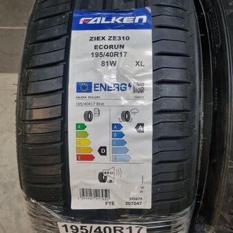 Letné pneumatiky 195/40 R17 FALKEN DOT5121 - 5