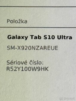 Samsung Galaxy tab s10 Ultra 256gb - zapečatený - 5