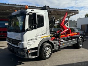 MERCEDES-BENZ ATEGO 1222 HÁKOVÝ NOSIČ HYDRAULICKÁ RUKA HIAB - 5