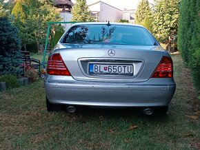 Predám Mercedes Benz S320 benzín  rv.1998 - 5