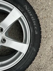 Predám zimnú sadu pneu Matador 205/55 R 16 94V na alu disk - 5