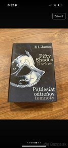 Fifty shades od grey všetky 3 časti od E.L. James - 5