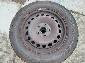 Zimne pneu 195/65 r15 s plech.diskami - 5