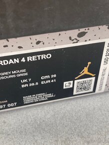 Jordan 4 Cool Grey - 5