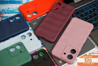 Mohutnejšie silikónové puzdro pre Xiaomi, Redmi a Poco - 5