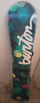 153 cm snowboard BURTON + viazanie Flow - 5