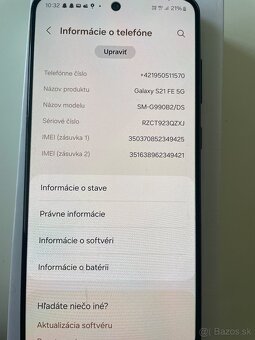 Samsung galaxy S21 FE 5G - 5