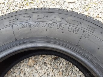 195/70 r15c letné pneumatiky 4ks Espace DOT2024 - 5