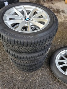 R17" zimní alu kola 5x112 7,5jx17 et27 pneu 80% - 5