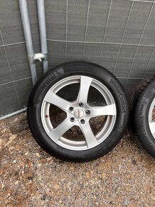 Zimný set VW 5x112, 215/55 R17 Continental TS870P - 5