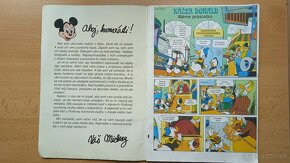 Mickey Mouse - komix, celkom 2 ks, rok 1991 - 5