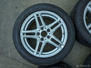 17" hliníkové disky 5x120 + letné pneu 225/50 R17 - 5