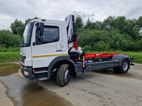 Mercedes Atego 1618 nosič kontajnerov s hydraulickou rukou - 5