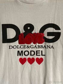 Dolce & Gabbana tričko ORIGINÁL - 5