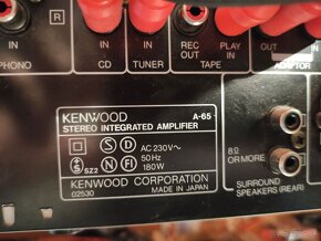 Zostava Kenwood + reproduktory + diaľkový ovládač - 5