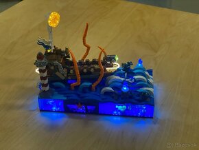 Svietiaca LEGO loď - lampa do detskej izby - 5