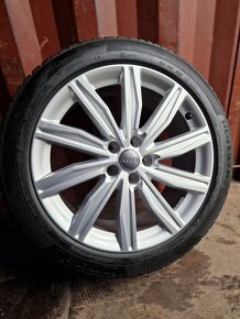 5x112 r19 kolesa audi a6 disky alu 245 45 19 elektrony zimne - 5