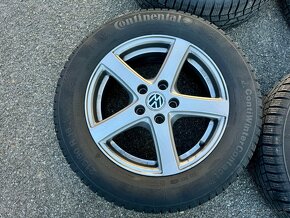 KOMPLET ZIMNÁ SADA VW SKODA 5x112 R16 + pneu 215/60 R16 - 5