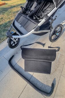 Predám kočík pre dvojičky, Thule Urban Glide 2 double - 5