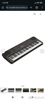 Yamaha PSR-E360 Keyboard s dynamikou Dark Walnut - 5