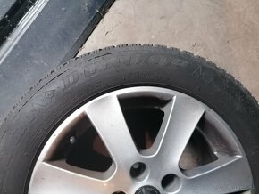 Pneumatiky Dunlop 205/60 R16 na Alu diskoch - 5