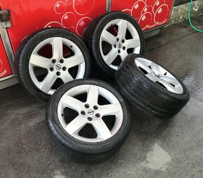 Letní Kola 5x110 Astra Vectra Zafira Signum Croma 225/45R17 - 5