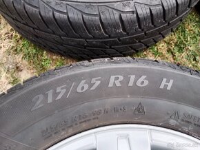 Predám Dohodou 215/65 R16 sadu kolies na Dacia Duster . - 5