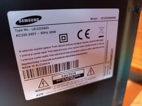 Predám Televízor SAMSUNG UE32D5500 | 20€ - 5