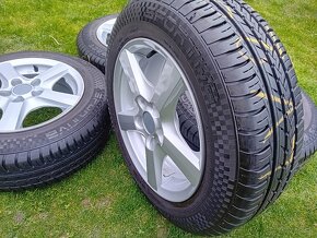 15" ALU 5x114,3 zn ENZO + letné 185/65 r15 8mm... TOP sada - 5