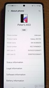 Samsung Galaxy a53 5g - 5