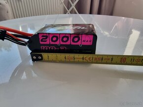 LiPo batéria 3S 11.1V 2000mAh 100C - 5