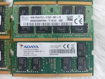 predám ram , pamäte pre notebooky (sodimm) 16gb DDR4 - 5