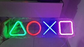 LED NEÓN lampa logo Playstation - 5