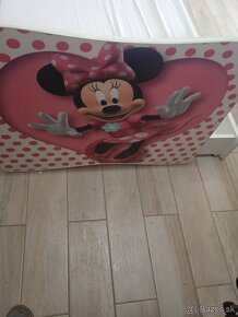 Predám detskú posteľ Minnie ..ako nová KRASNA - 5