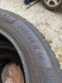 Michelin Alpine 6 4ks zimné 205/55r16 DOT 3320 - 5