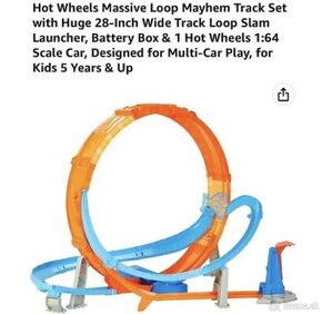 Hot Wheels - Massive loop Mayhem - dráha - 5