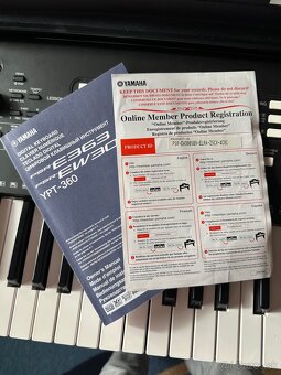 Klávesy / elektrický klavír Yamaha - 5